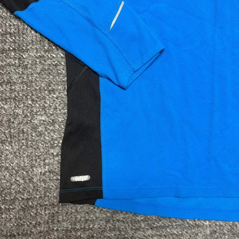 The‎ North Face Mens Flight Series Pullover XL Blue Black 1/4 Zip Fleece